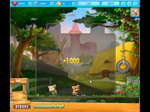 Pet Rescue Saga Level 1 - Pet Rescue Level 1 - No Boosters
