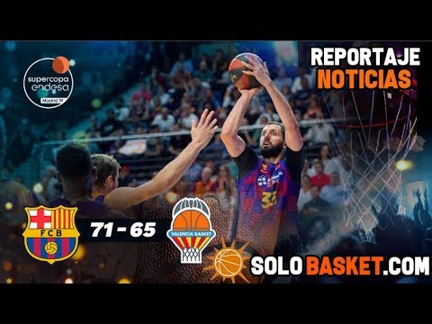 F.C Barcelona vs Valencia Basket (71-65) Resumen Supercopa Endesa 2019
