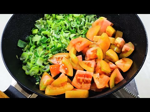 초간단 토마토계란볶음♥️ 토마토를 이렇게 드세요👍 영양만점 다이어트 식단💯 간단한데 맛있어요! #간단요리 #simplerecipe