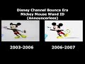 Disney Channel Bounce Era Mickey Mouse Wand ID Comparison Announcerless