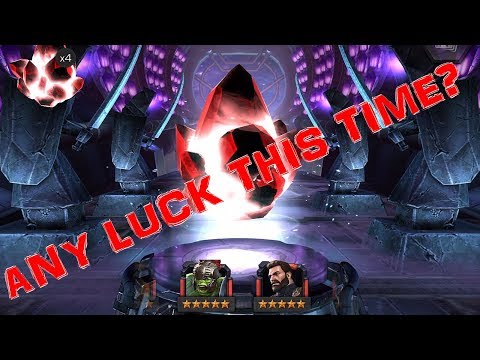 MARVEL CONTEST OF CHAMPIONS Crystals Opening: Any Luck On Another 5x 5-Star Crystals?