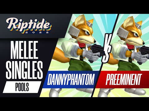 DannyPhantom vs Preeminent - Melee Singles Pools - Riptide 2022 | Fox vs Fox