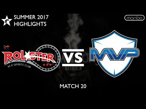 KT vs MVP All Games Highlights LCK Summer 2017 kt Rolster vs MVP LoL eSports