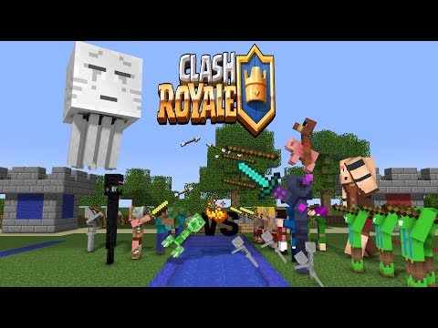 MOBS : CLASH ROYALE - Minecraft Animation