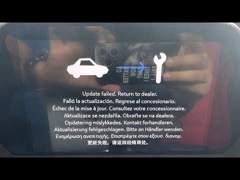 GM Display Screen Update Failed Chevy,Camaro Suburban,Silverado,Cadillac Escalade, GMC Sierra