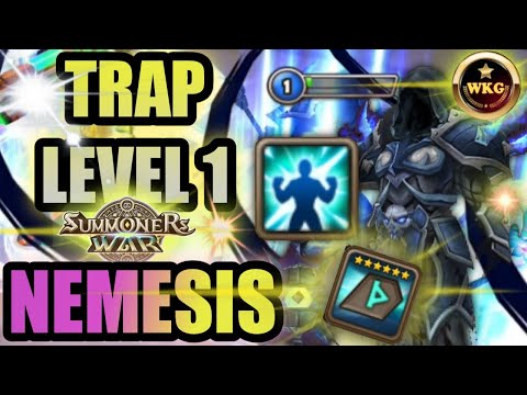 TRAP LEVEL 1 NEMESIS FEDORA - Summoners War
