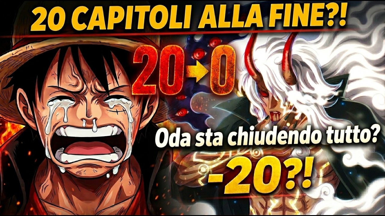 20 CAPITOLI alla FINE di ONE PIECE?! Oda sta DAVVERO scrivendo il finale ADESSO?