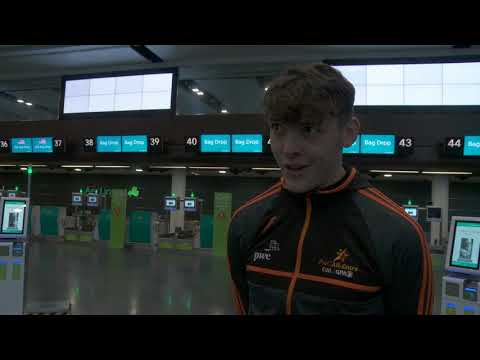 PwC Football All-Stars Depart from Dublin Airport