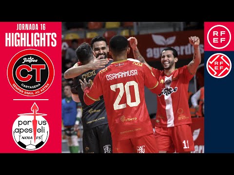 Resumen #PrimeraDivisiónFS | Jimbee Cartagena Costa Cálida 6-1 Noia Portus Apostoli | Jornada 16