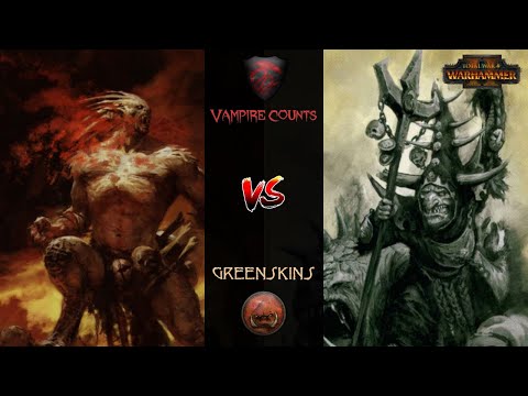 Just a bunch of Savages! - Vampire Counts vs Greenskins - Total War Warhammer 2