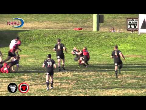 2015 NHRU Round 11 Premier 1 Highlights - Maitland v Singleton