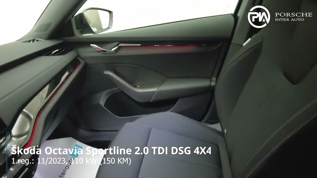 Škoda Octavia Sportline 2.0 TDI DSG 4X4