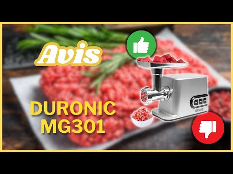 Hachoir Duronic MG301 : Mon test face à la concurrence