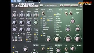 Video thumbnail for Analog Voice - Free VST - myVST Demo by myVST
