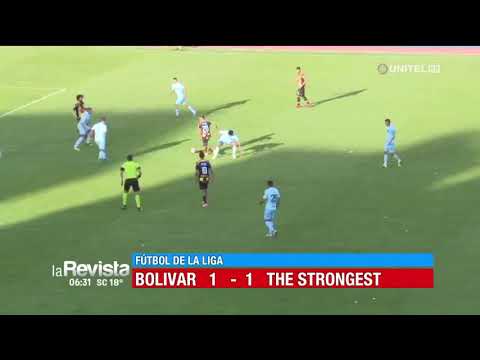 Clausura, fecha 10: Bolívar 1-1 The Strongest