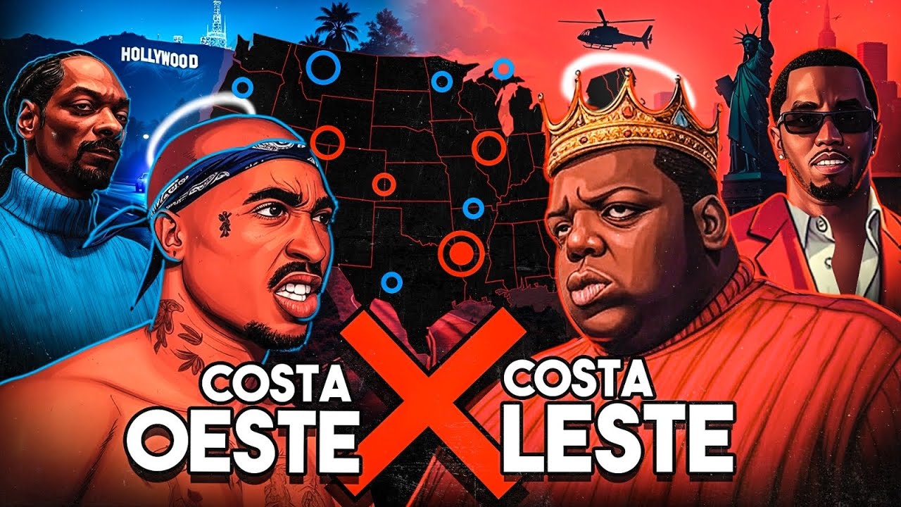 COSTA OESTE VS COSTA LESTE: A HISTÓRIA