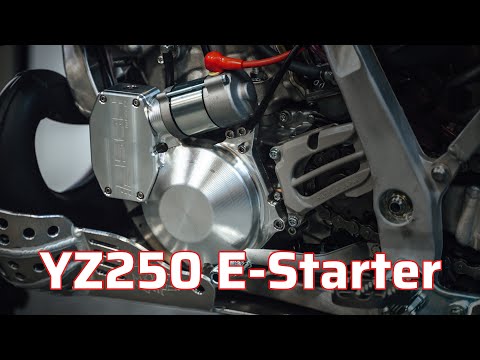 Yamaha YZ250 Electric Starter Installation | FISCH MOTO