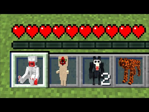 Minecraft DON'T SPAWN THESE FORBIDDEN SCP MONSTERS MOD / SCARY SCP STRUCTURES !! Minecraft Mods