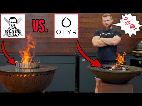 Klaus Grillt VS. OFYR | Fire Plate Grill Test & Comparison!