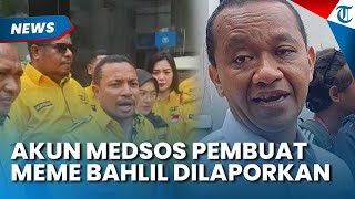 Kader Partai Golkar Laporkan Akun Pembuat Meme Bahlil, Dianggap Menghina Menteri ESDM