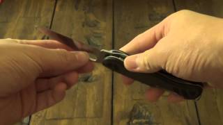 How to open and close a Swiss Knife