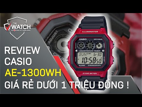 [Review] Đồng Hồ Nam Casio AE-1300WH-4AVDF | The Watch