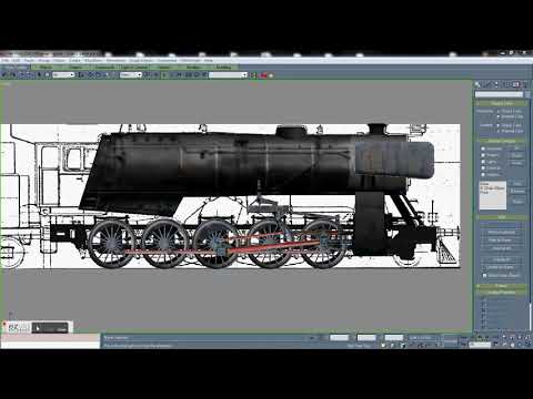 Henschel V 158 Steam Animation on Trainz 5