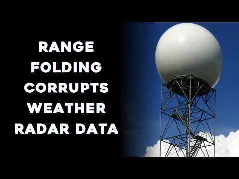 How Range Folding Corrupts Weather Radar Data