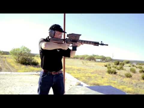 TrackingPoint   M600 SR Squad Level Precision Guided Assault Rifle Live Firing 1080p