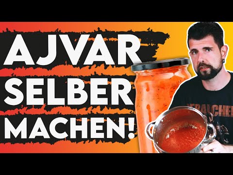 Ajvar selber machen (NUR 4 Zutaten)