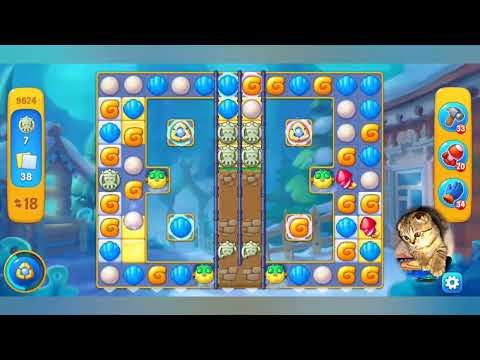 Fishdom 2022, no Boosters,  9624  level  -  прохождение без бустеров,  9624  уровень.