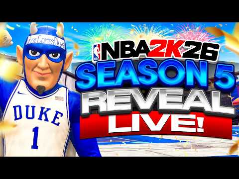 🚨 NEW SEASON 5 HAMILTON STATION PARK REVEAL in NBA 2K26! COLLEGE MASCOTS + ALL NEW REWARDS! NBA2K26!
