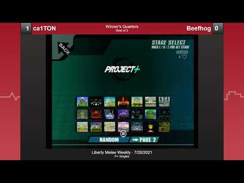 LMW - ca1TON (Ganon) vs bibbit (Zelda) - WSs - P+ Singles (7/20/21)