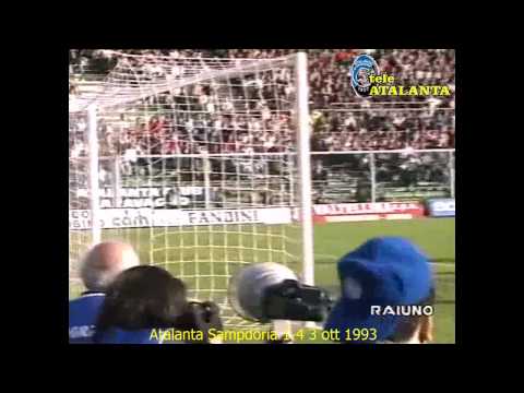 1993 94 07 Atalanta Sampdoria 1 4 3 ott 1993 Sauzeè