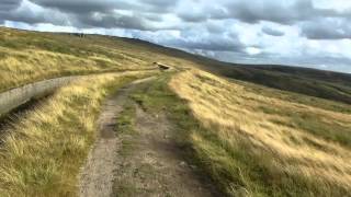 preview picture of video 'Littleborough Lancashire from the Pennine Mountains'