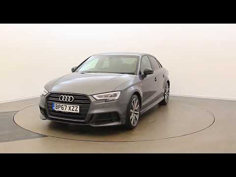 2018 (67) AUDI A3 1.5 TFSI BLACK EDITION 4DR