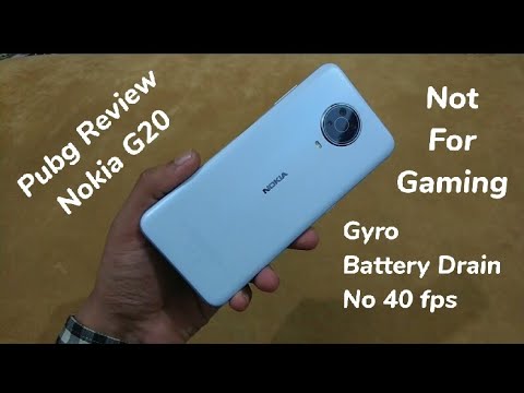 Nokia G20 Pubg Review - Gyro, battery drain, fire connectivity Must Watch