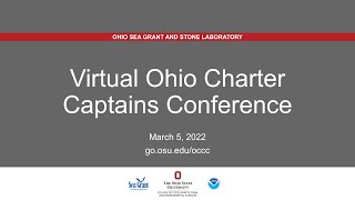 Virtual Ohio Charter Captains Conference 2022