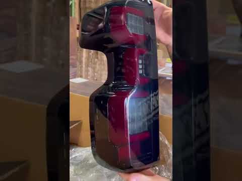 RECON - Chevy Silverado 1500 19-23 & 2500/3500 20-23 LED Tail Lights OLED Smoked
