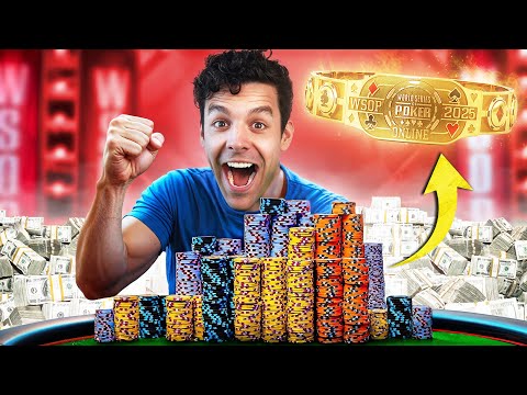 My FIRST WSOP Final Table!!