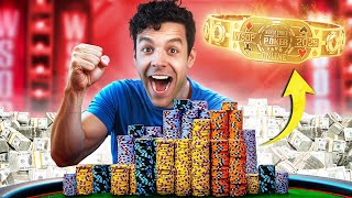 My FIRST WSOP Final Table!!