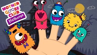 Halloween Songs | Finger Family | Monster Finger Family | Mother Goose Club Playhouse Kids Song