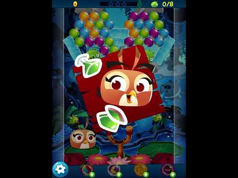 Angry birds Pop! Level 98 gameplay with special bird