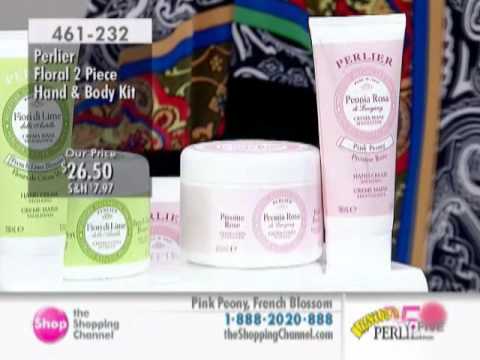 Perlier Pink Peony 2 Piece Hand & Body Moisture Kit at The Shopping Channel 461232