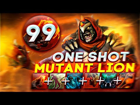 ONE SHOT = ONE HIT! [Lion + Finger Of Death + Multicast] = MUTANT LION! / Лион - Мутант! CHC