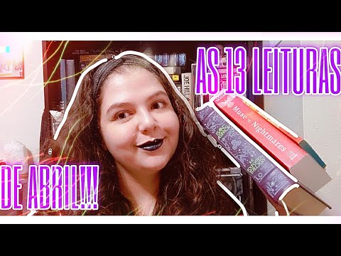 (AS 13!) LEITURAS DE ABRIL!!! // Livre em Livros