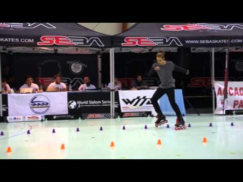 EFSC 2015, classic slalom men Guslandi Lorenzo, 3 place