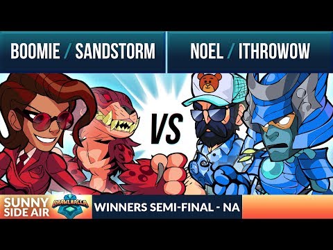 Boomie & Sandstorm vs noeL & ithrowow - Winners Semi Final - Sunny Side Air NA 2v2