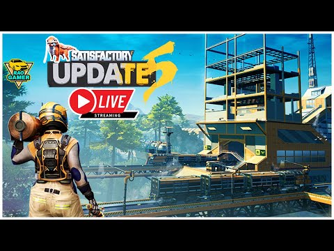 Satisfactory Update 5 | Live Stream | 50 Per Min. Super Computers Production Setup | Part 26