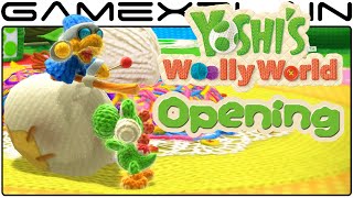Yoshi's Woolly World - Intro & Opening Cutscene (1080p 60fps Wii U)